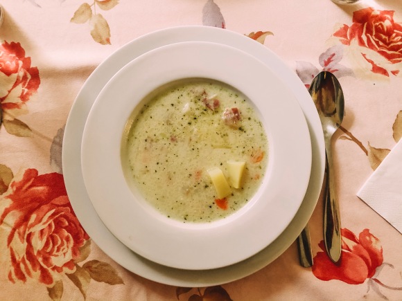 old viennese potato soup